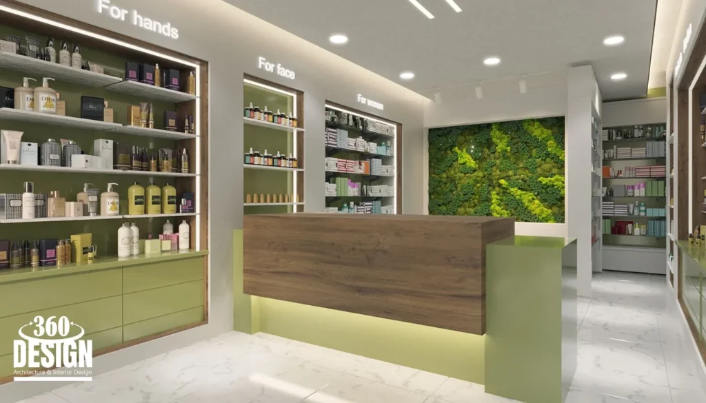 تصميم صيدلية الرياض