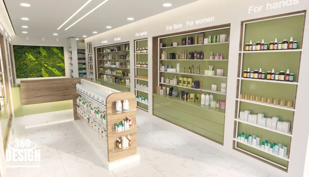 تصميم صيدلية الرياض