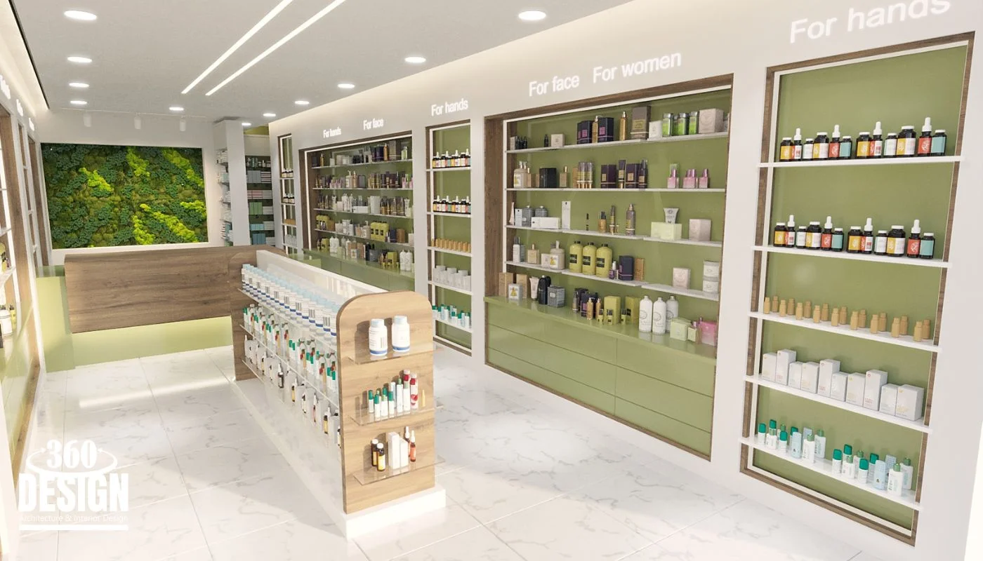 تصميم صيدلية الرياض