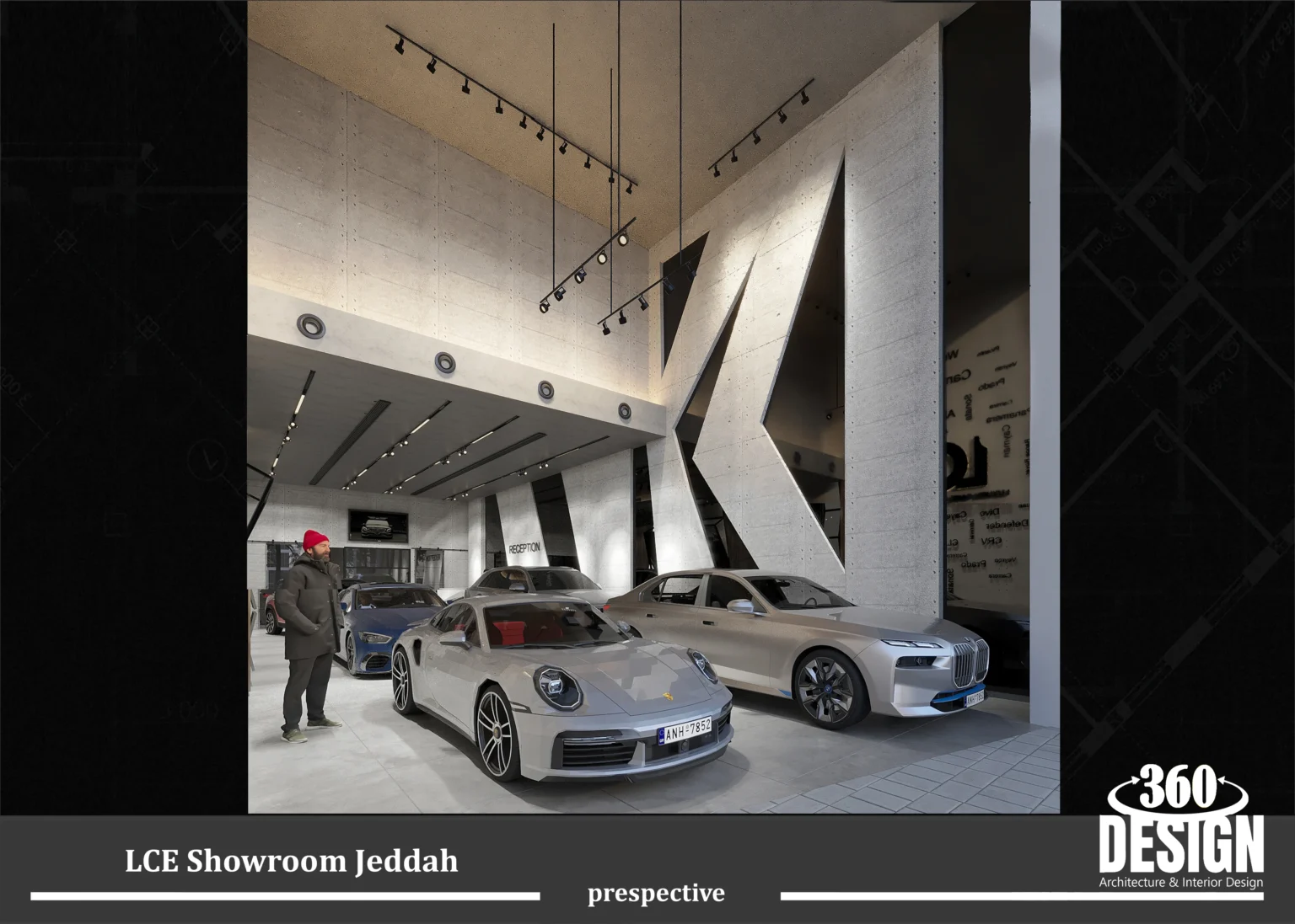 تصميم مركز خدمات سيارات جدة