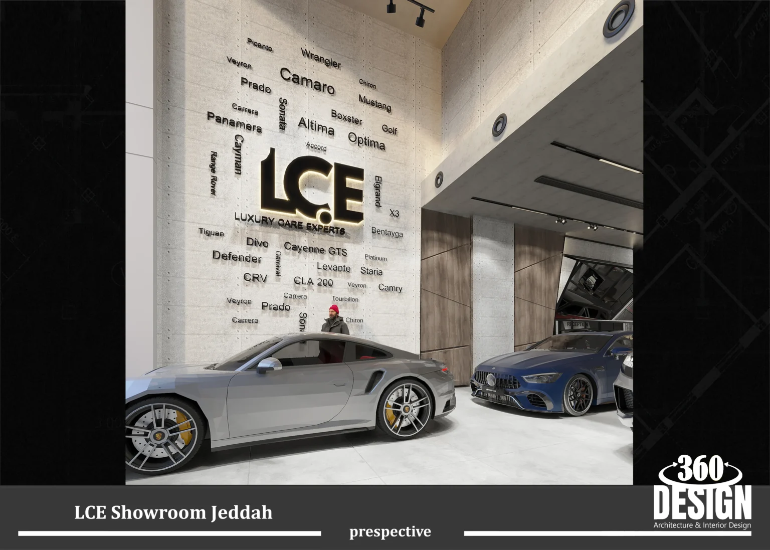 تصميم مركز خدمات سيارات جدة