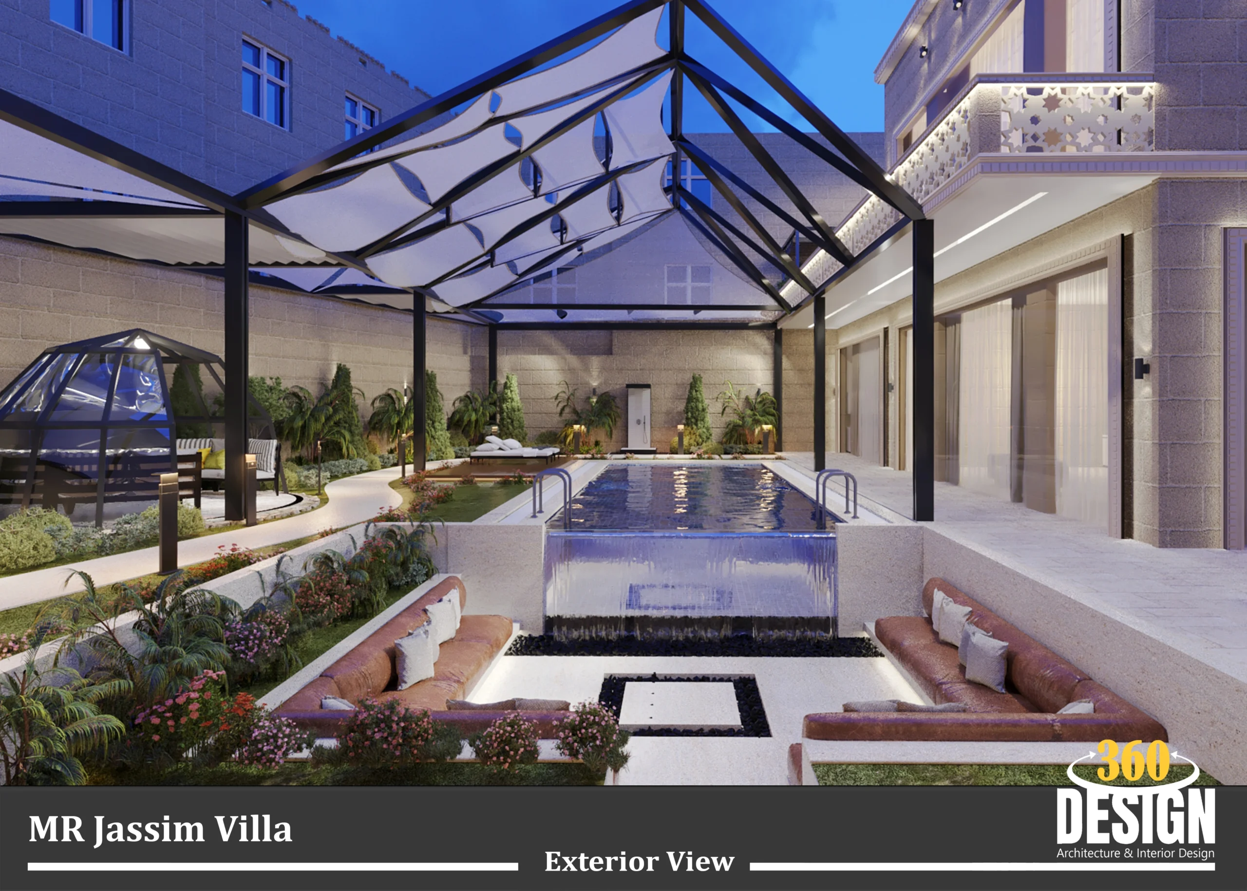 تصميم فيلا فاخرة في البحرين
