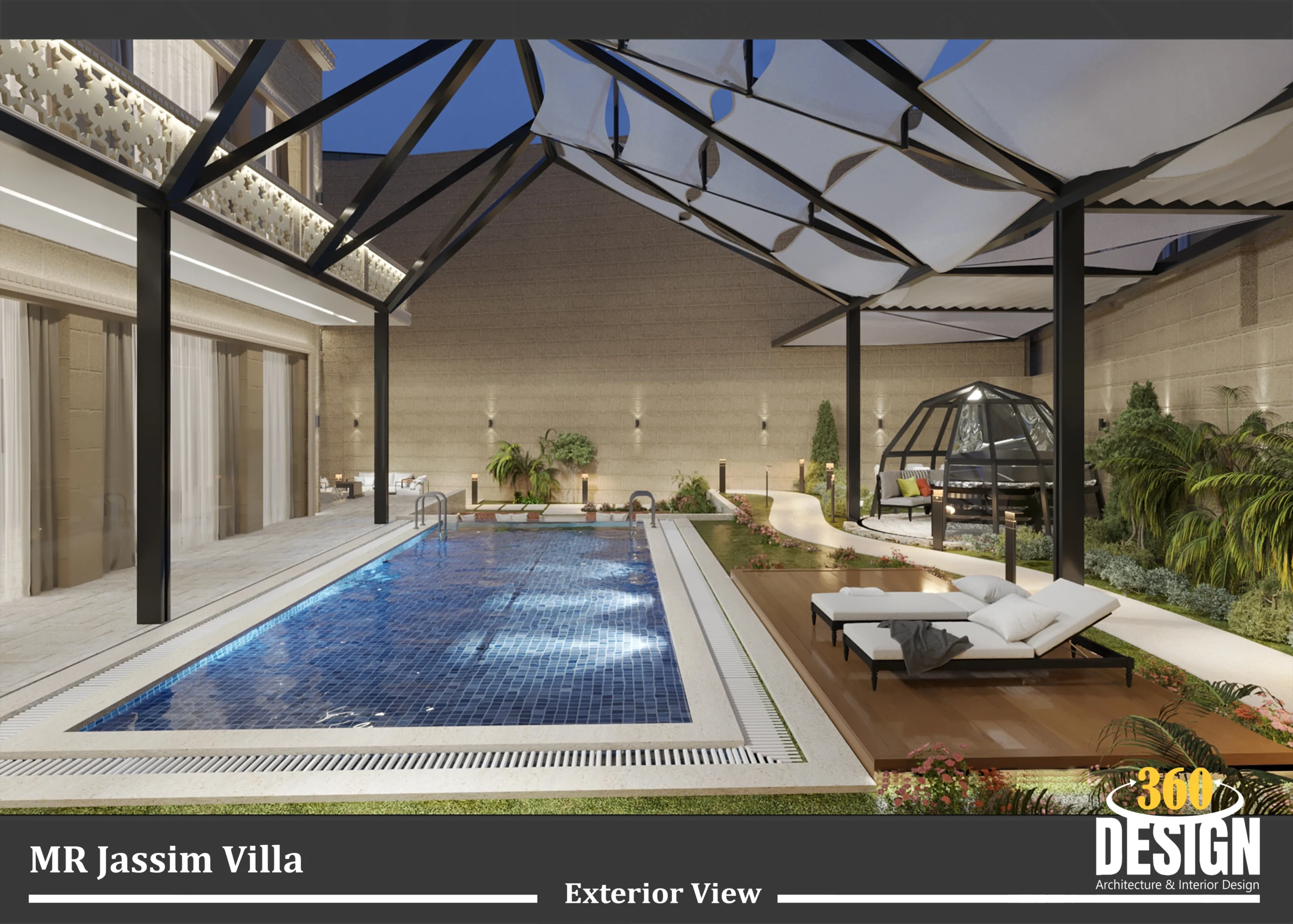 تصميم فيلا فاخرة في البحرين