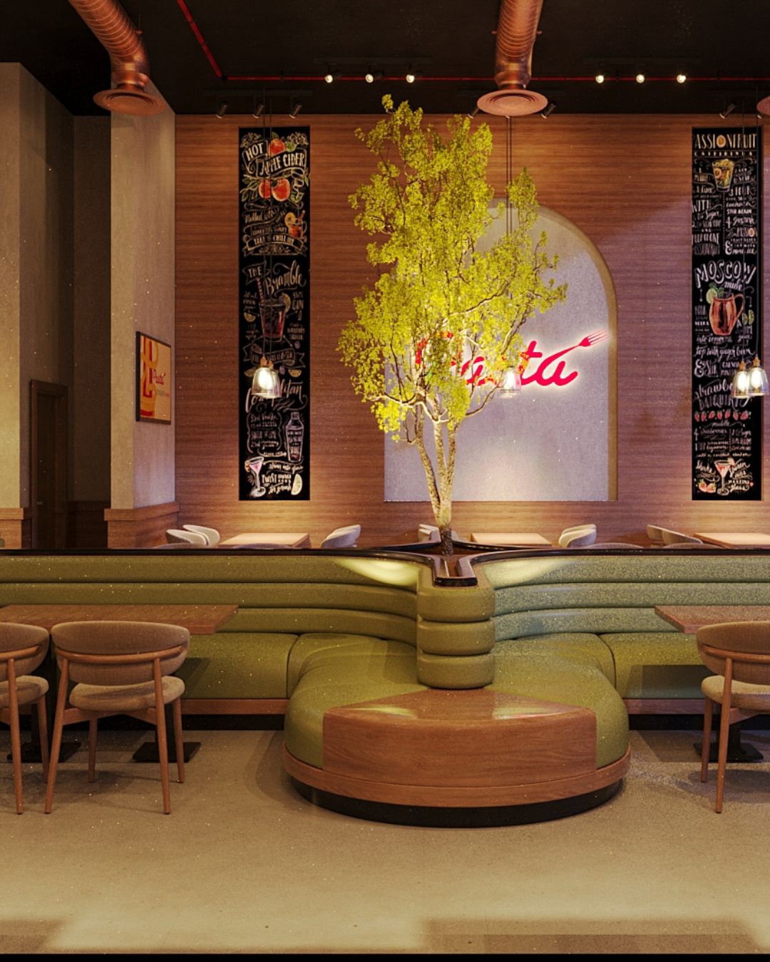 pasta restaurant design