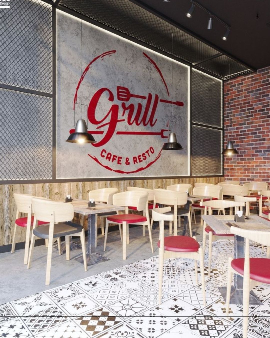 grill restaurant design