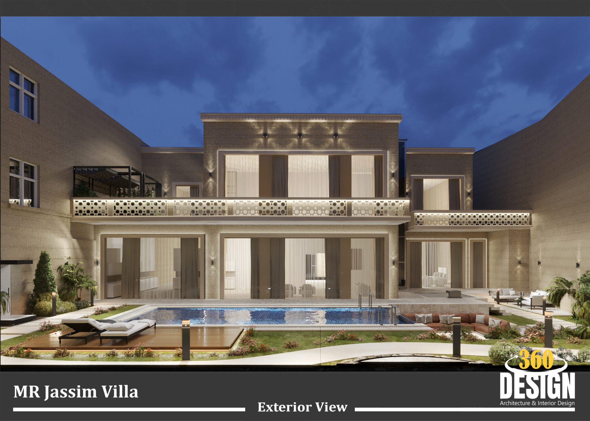 MR Jassim Villa bahrain interior design