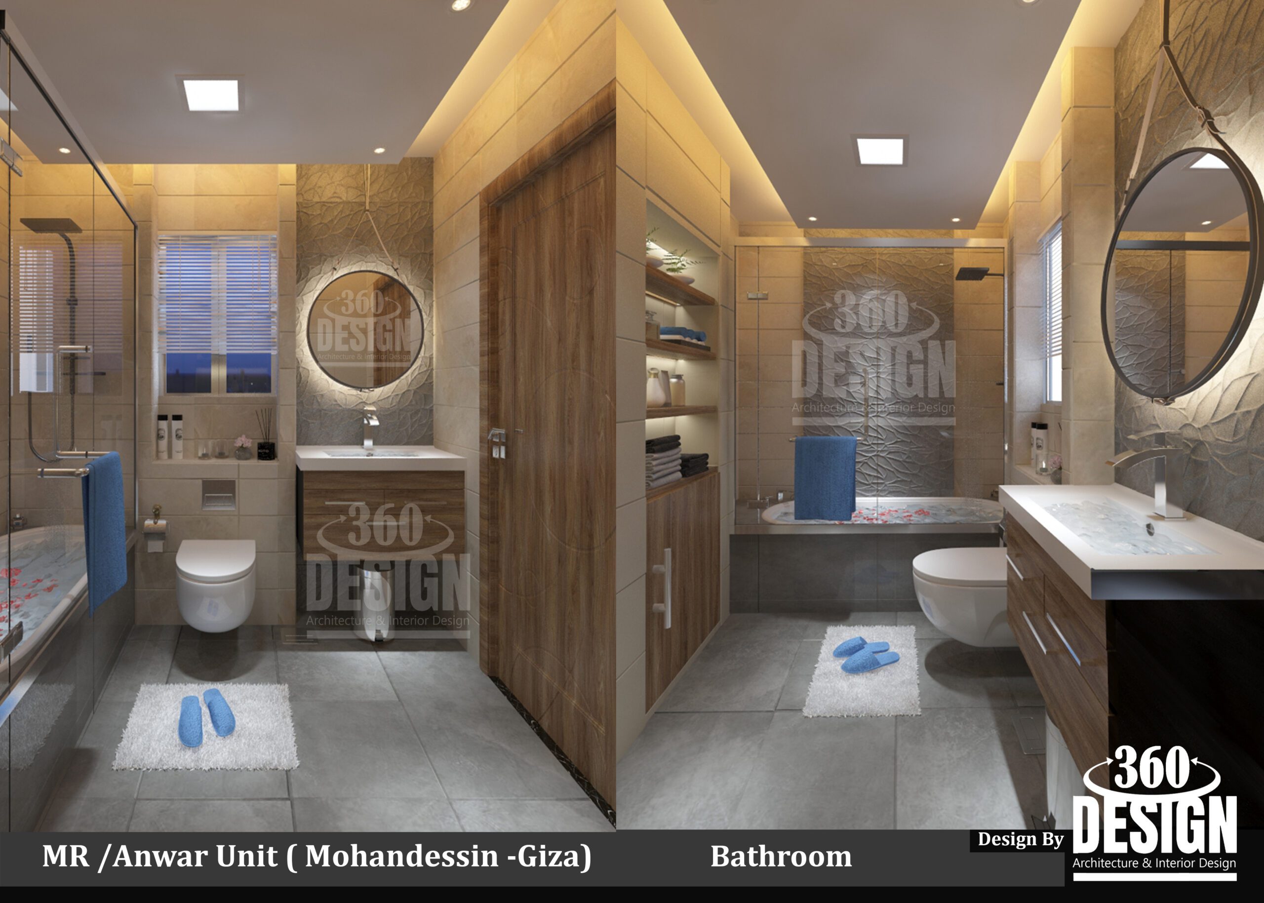 تصميم داخلى شقه سكنية مودرن السعودية