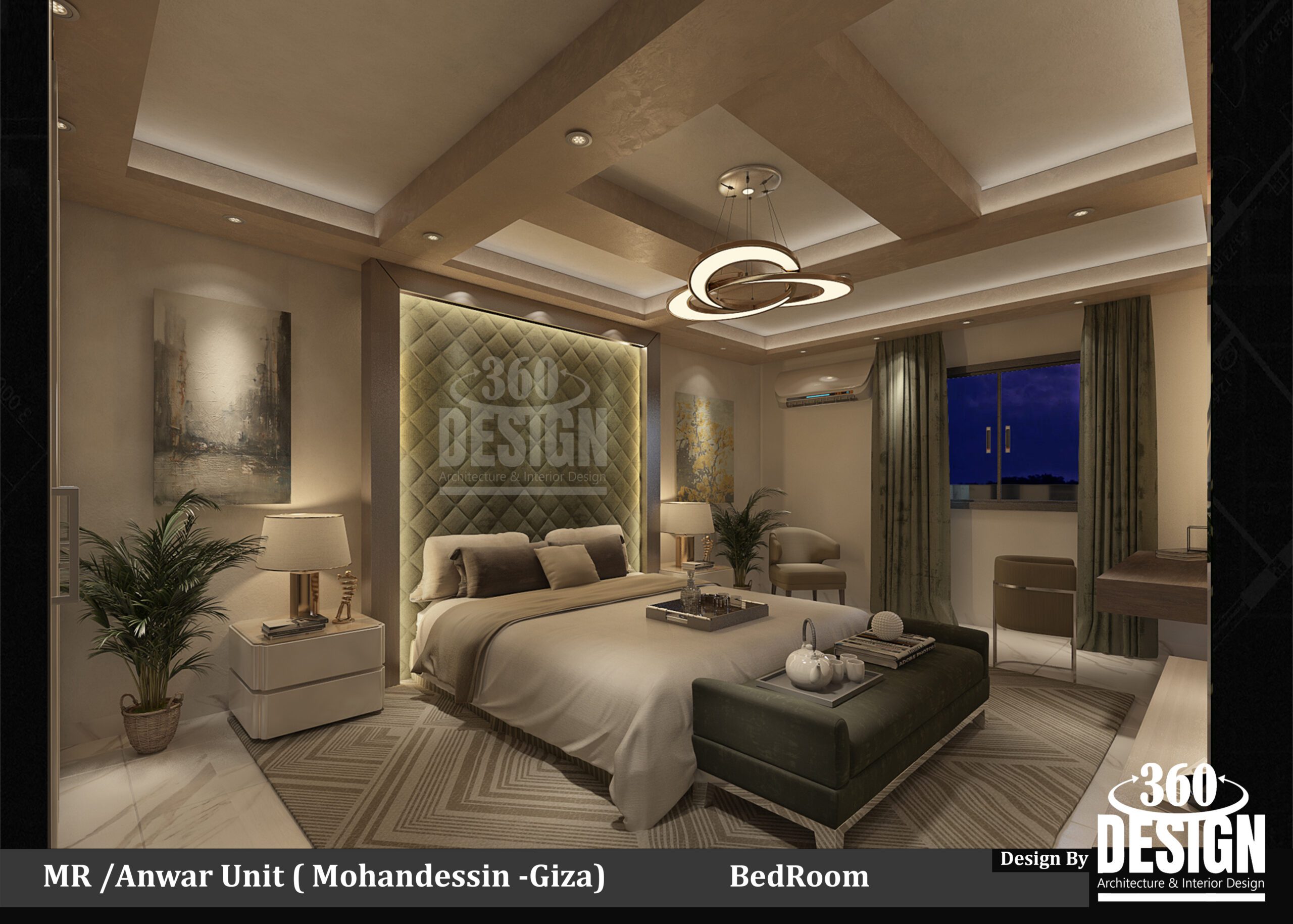 تصميم داخلى شقه سكنية مودرن السعودية