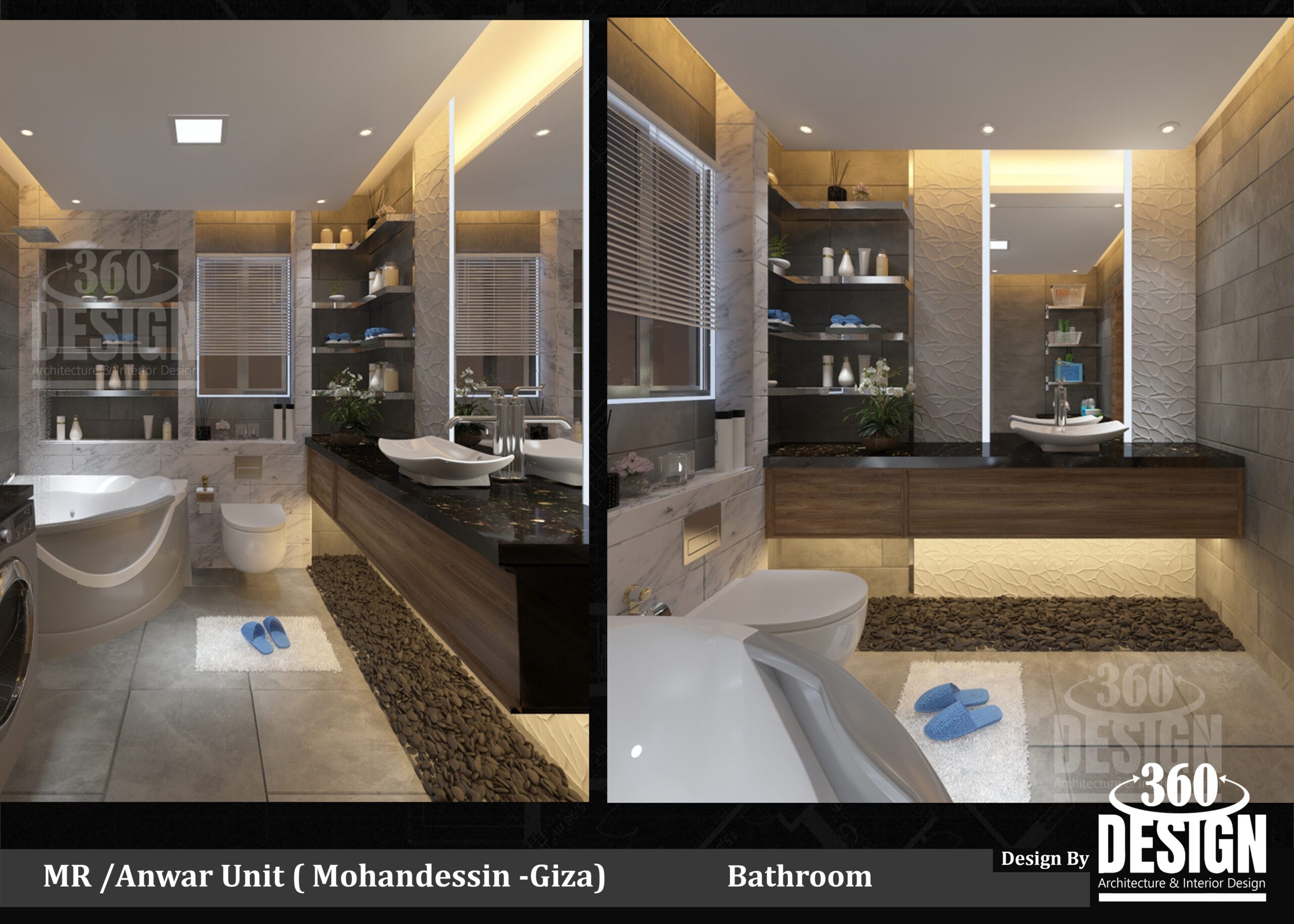 تصميم داخلى شقه سكنية مودرن السعودية