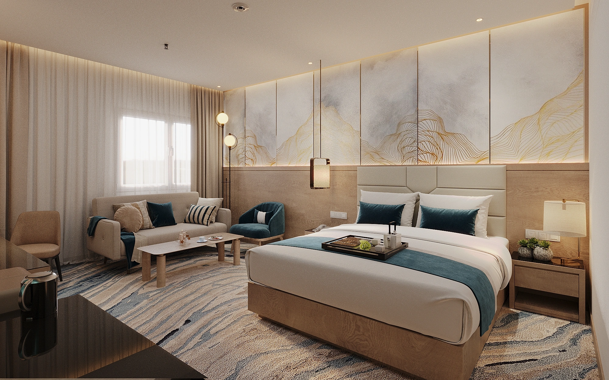 تصاميم ديكور الفنادق في الرياض