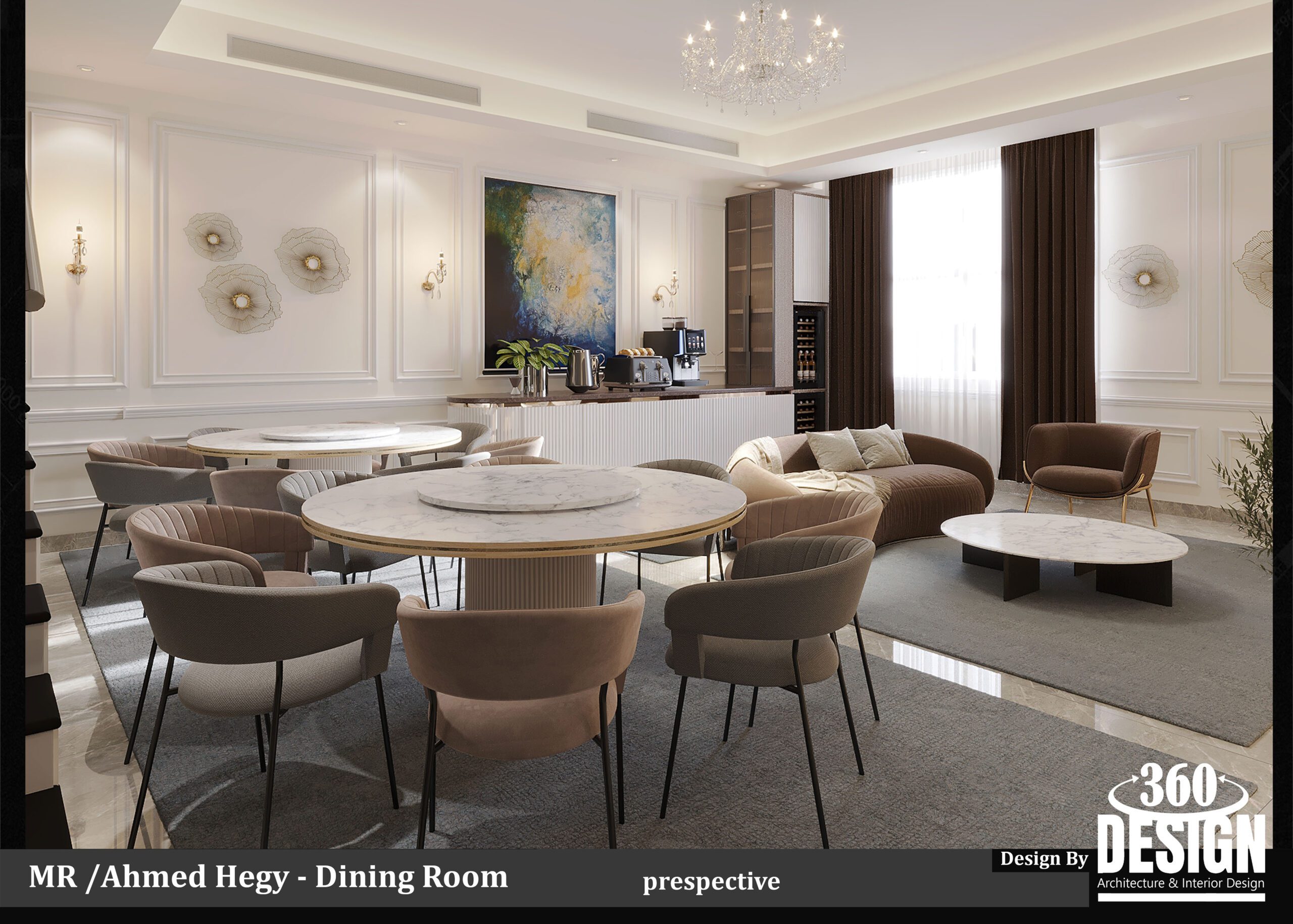 تصميم داخلى فيلا السعوديه