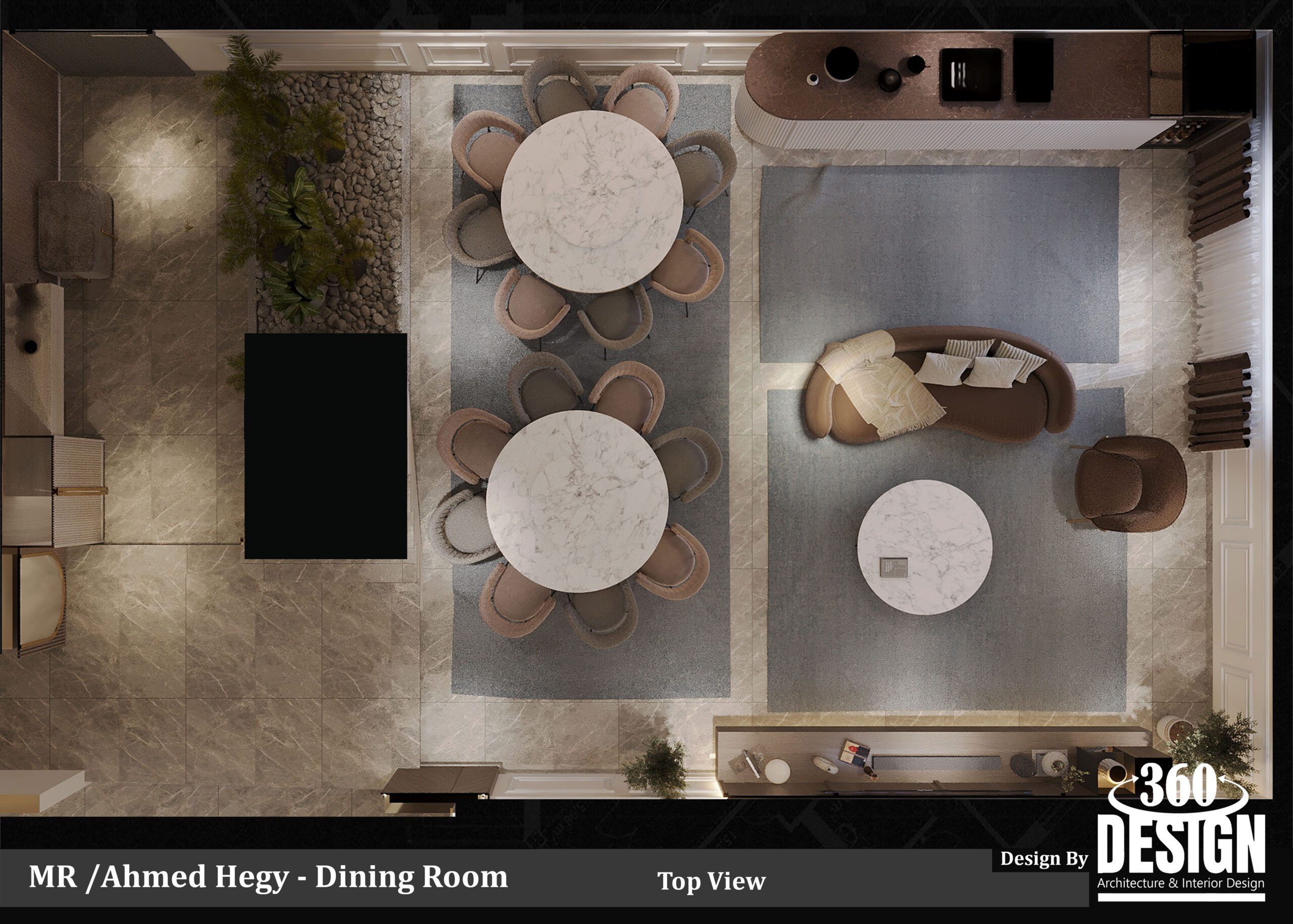 تصميم داخلى فيلا السعوديه