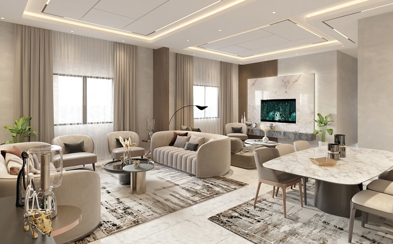 افضل شركه تصميم داخلى فى الرياض